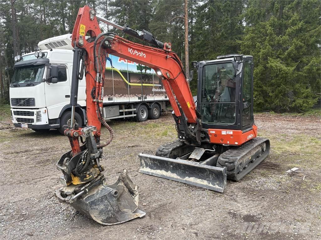 Kubota U50-5 Mini ekskavatörler, 7 tona dek