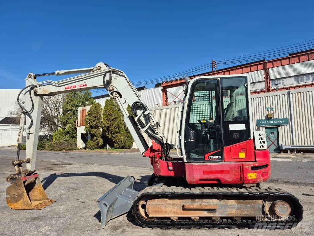 Takeuchi TB 280 FR Paletli ekskavatörler