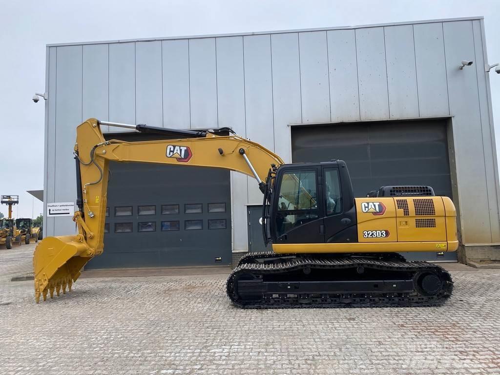 CAT 323D3 Paletli ekskavatörler