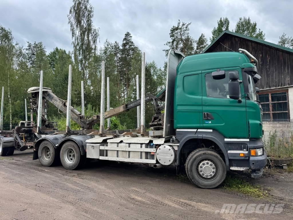 Scania R 500 Tomruk kamyonlari