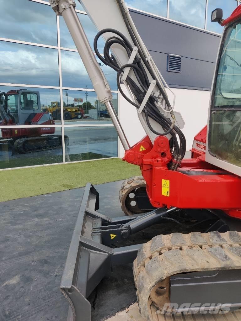 Takeuchi TB 80 FR Midi ekskavatörler 7 - 12 t