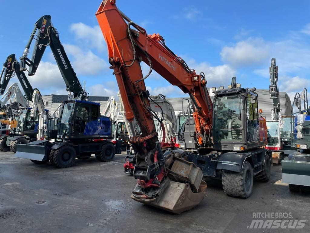 Hitachi 140W-6 Lastik tekerli ekskavatörler