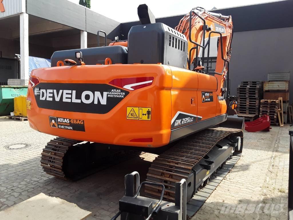 Doosan DX225LC-7 Paletli ekskavatörler