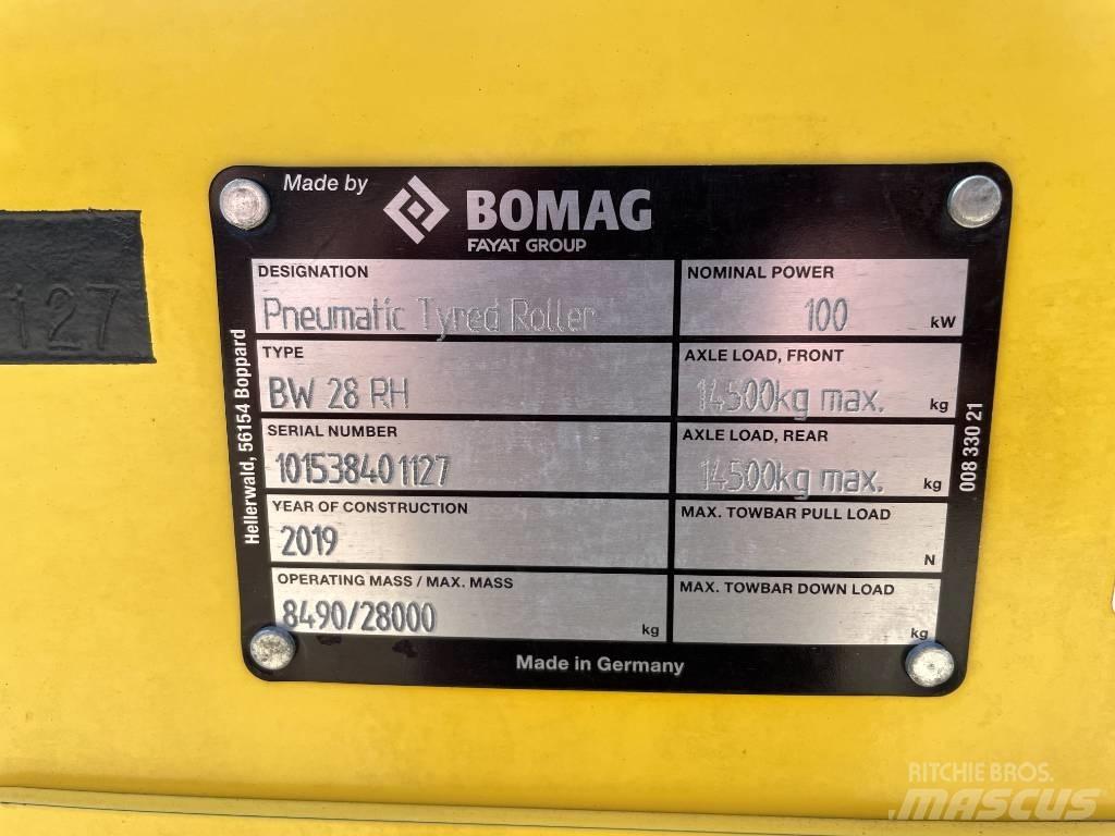 Bomag BW28RH Pnömatik lastikli silindirler