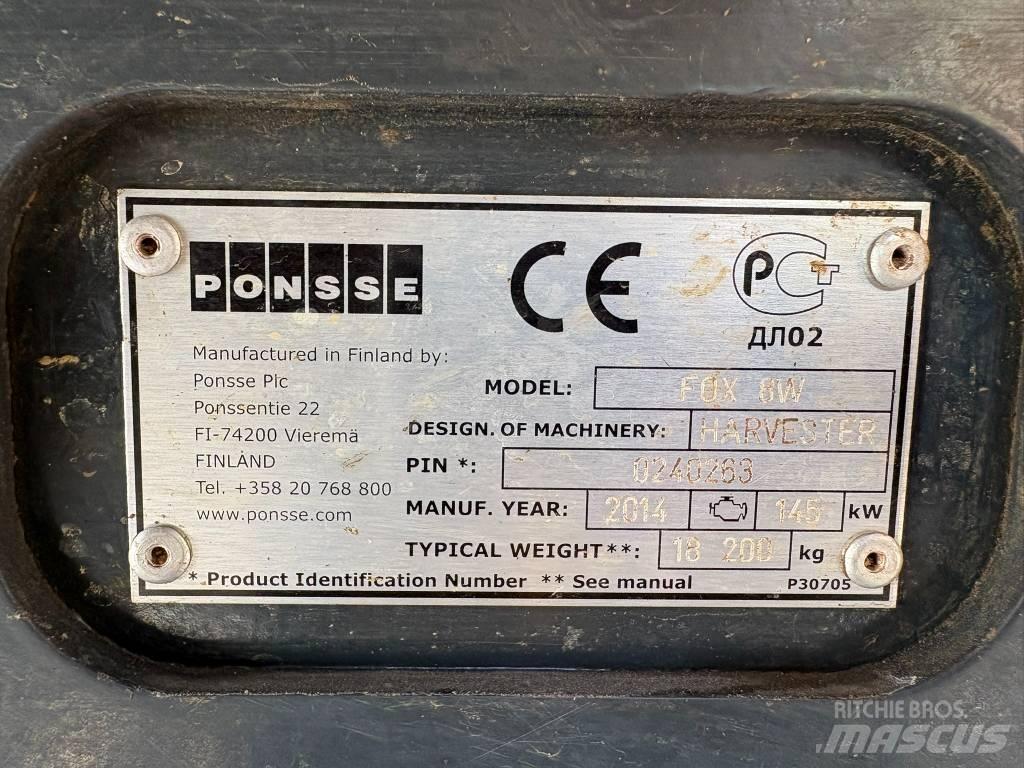 Ponsse Fox Biçerdöverler