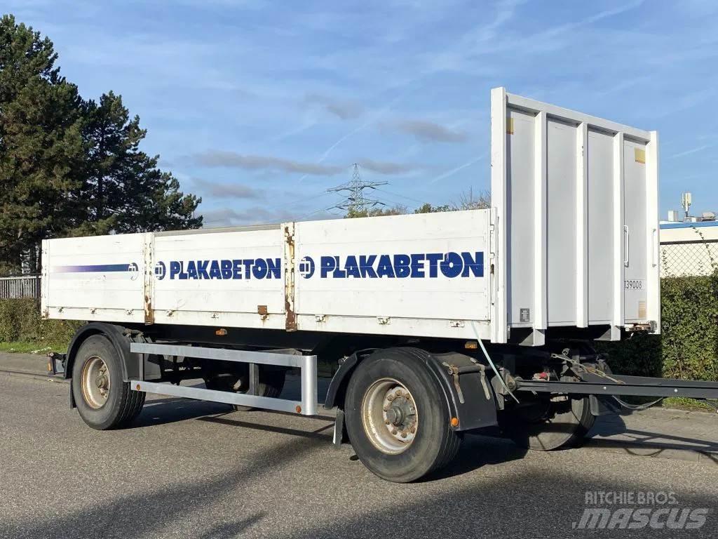 ATM AKF20/3 + 2 AXLE Flatbed römorklar