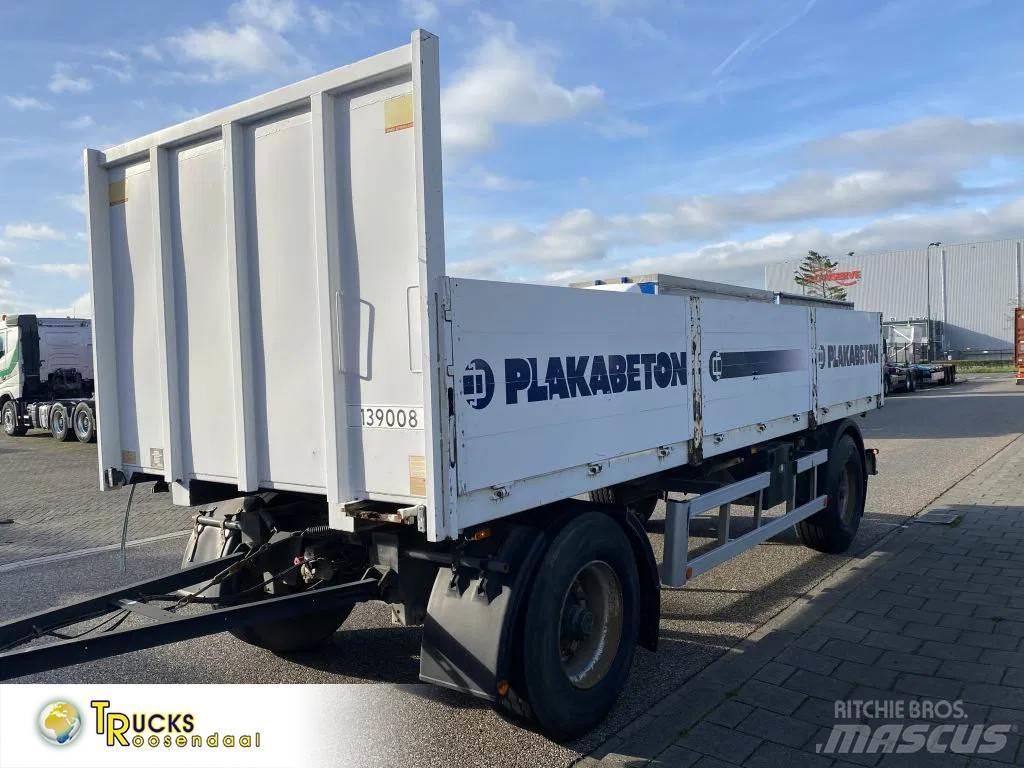 ATM AKF20/3 + 2 AXLE Flatbed römorklar