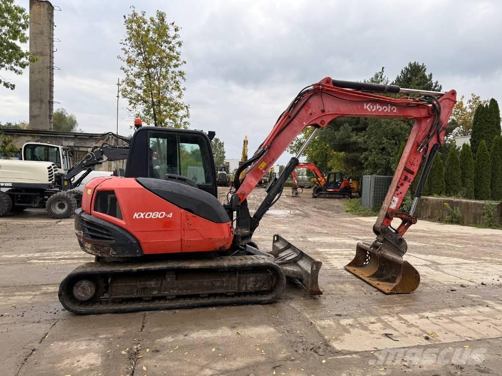 Kubota KX 080-4 Midi ekskavatörler 7 - 12 t