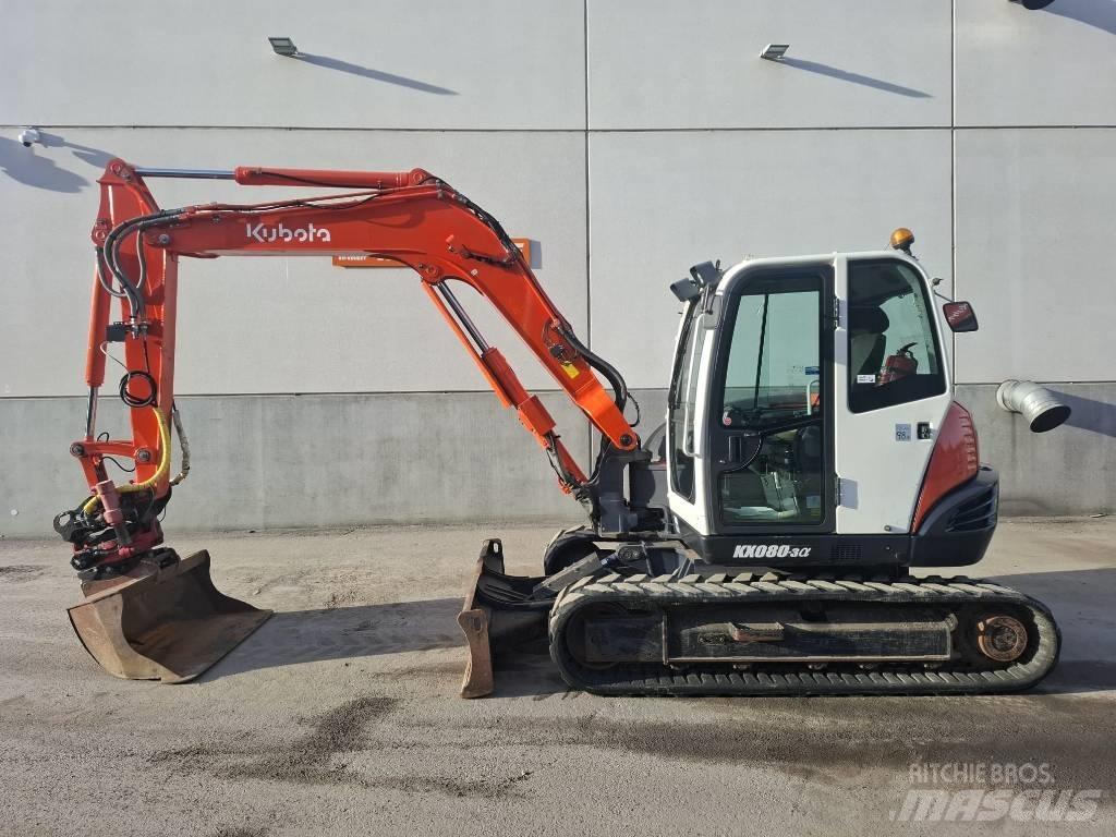 Kubota KX 080-3 Midi ekskavatörler 7 - 12 t