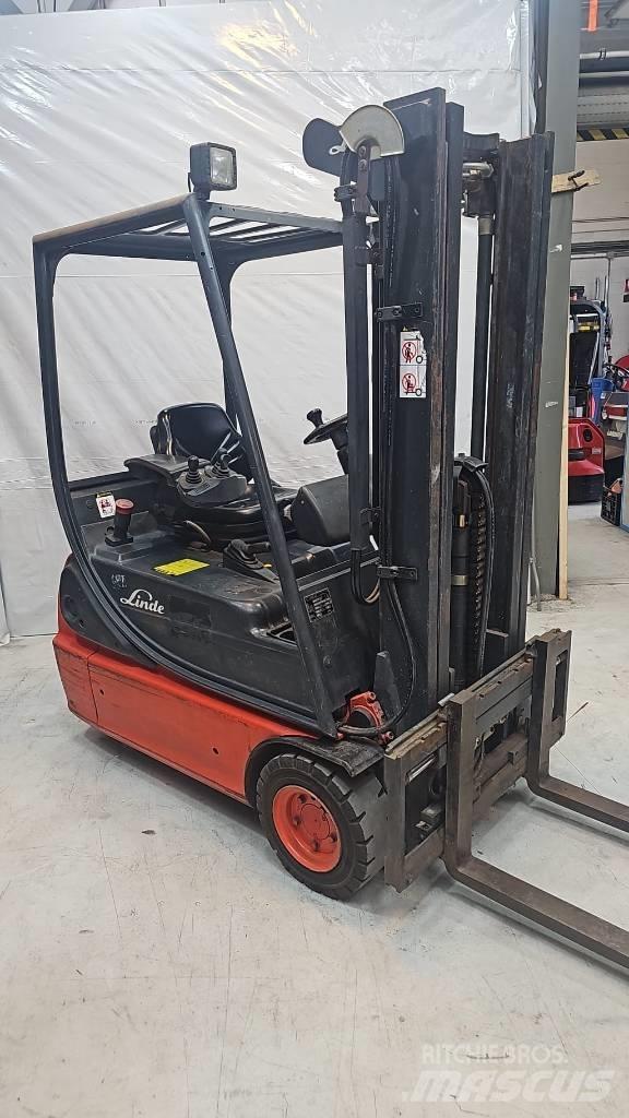 Linde E 16 C-02 Elektrikli forkliftler