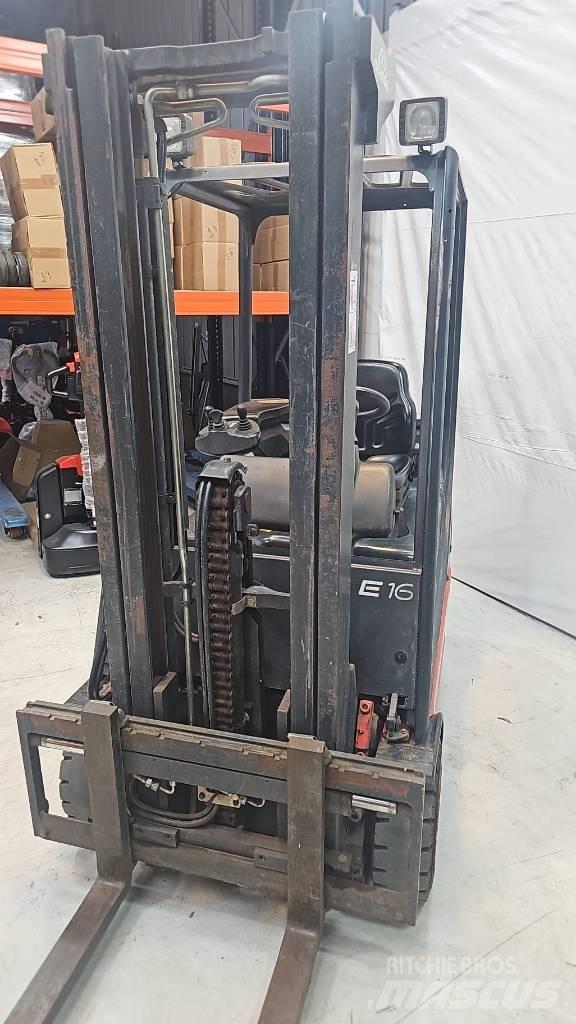 Linde E 16 C-02 Elektrikli forkliftler