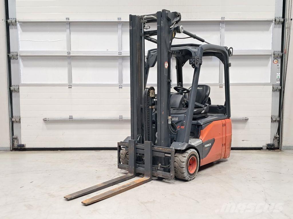Linde E18-02 Elektrikli forkliftler