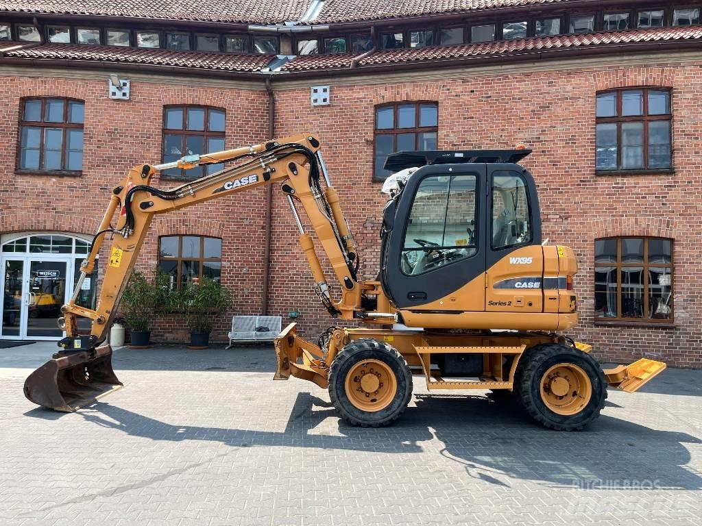 CASE WX 95 Lastik tekerli ekskavatörler