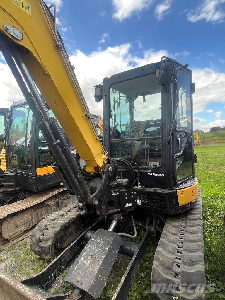 Yanmar Vio 57 Mini ekskavatörler, 7 tona dek