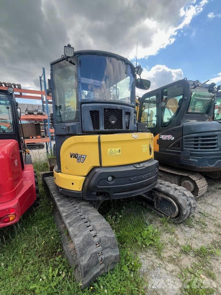 Yanmar Vio 57 Mini ekskavatörler, 7 tona dek
