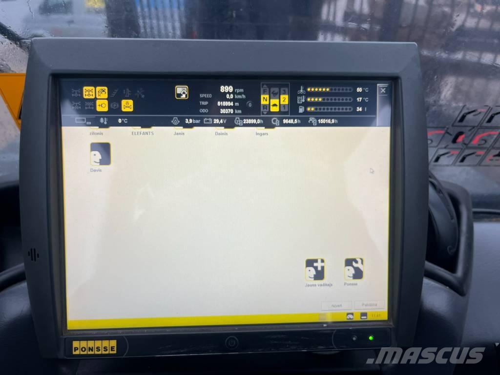 Ponsse Elephant Tomruk yükleyici traktörler