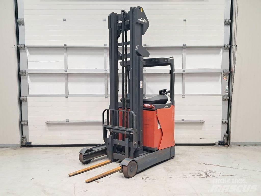 Linde R14-01 Reach truck - depo içi istif araçları