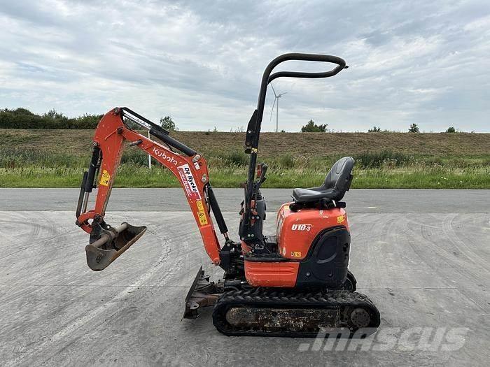 Kubota U10-3 Paletli ekskavatörler