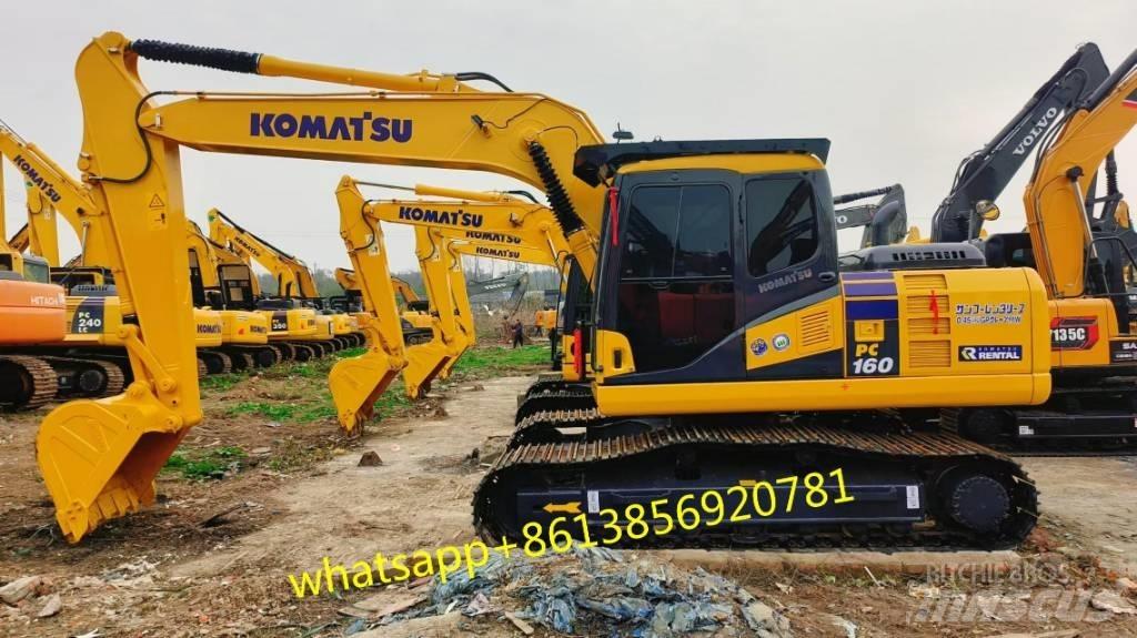 Komatsu PC 160-7 Paletli ekskavatörler