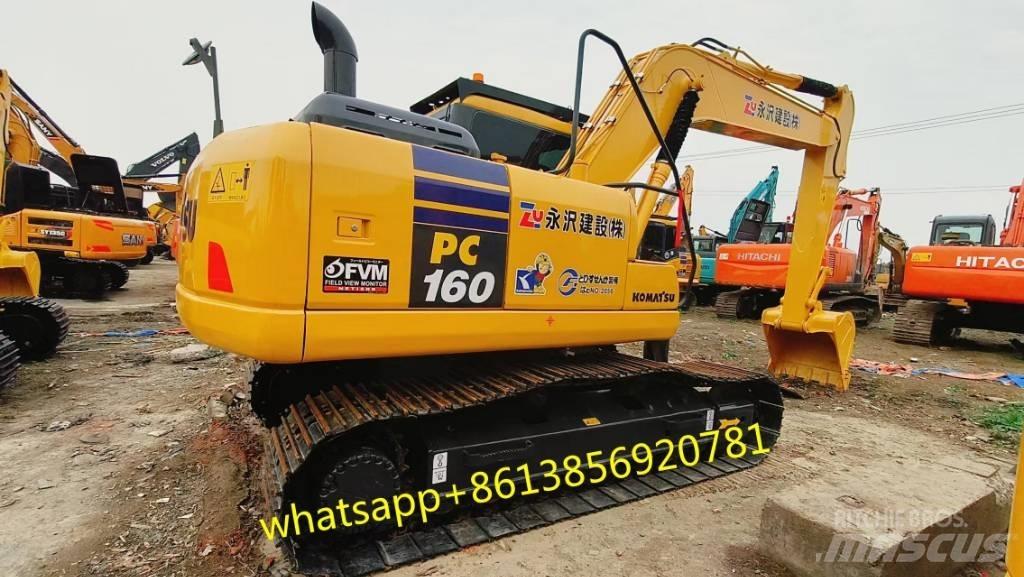 Komatsu PC 160-7 Paletli ekskavatörler