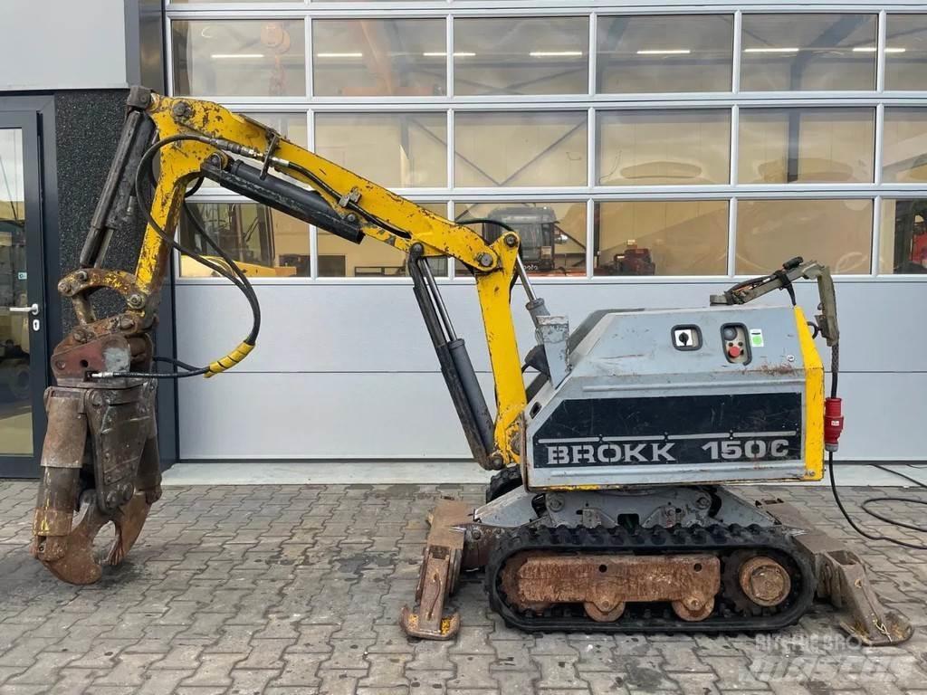Brokk 150C Mini ekskavatörler, 7 tona dek