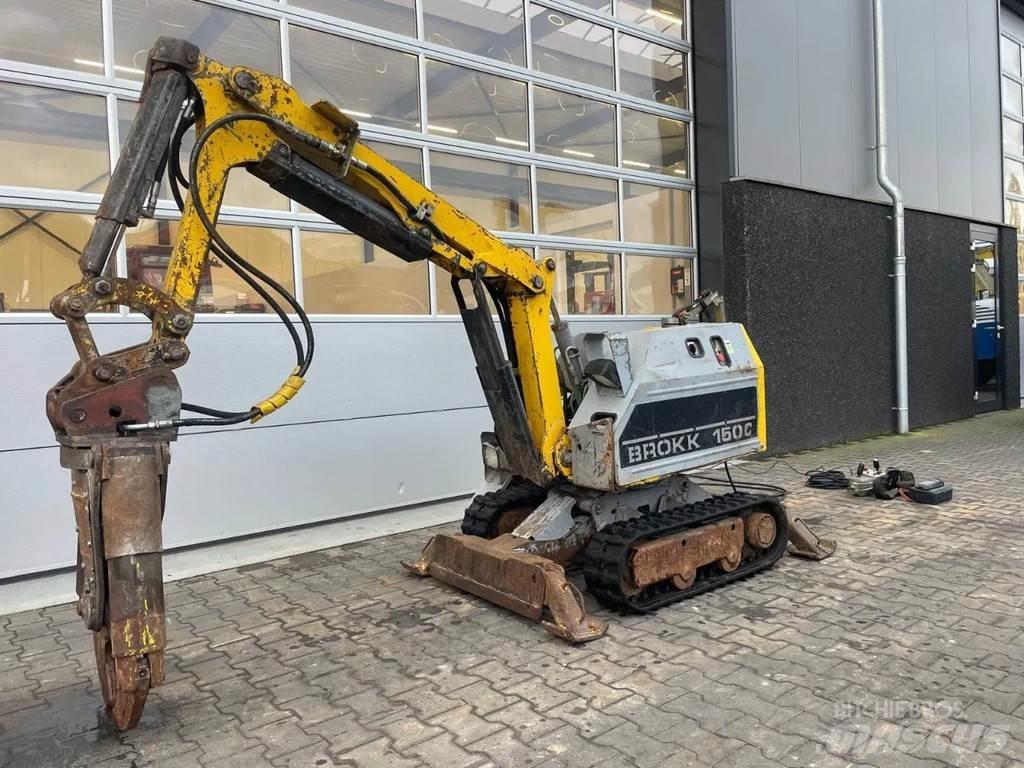 Brokk 150C Mini ekskavatörler, 7 tona dek
