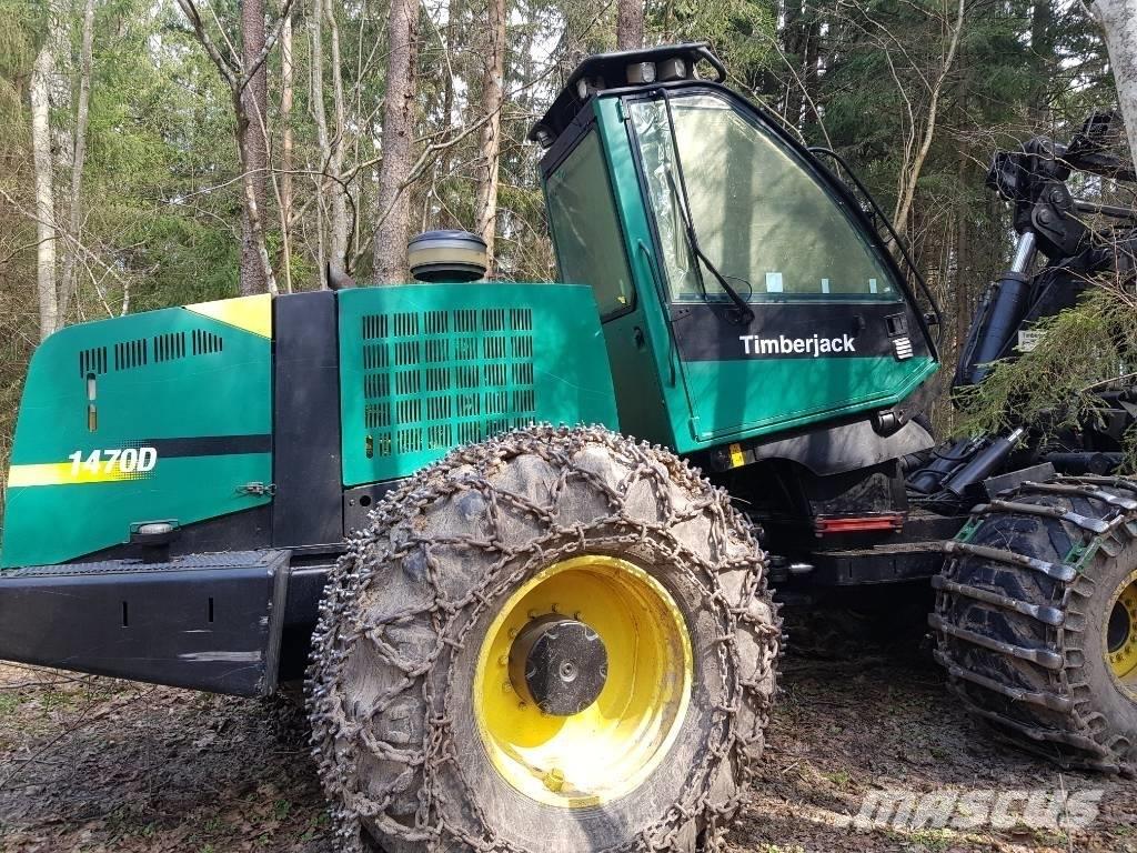 Timberjack 1470D Biçerdöverler
