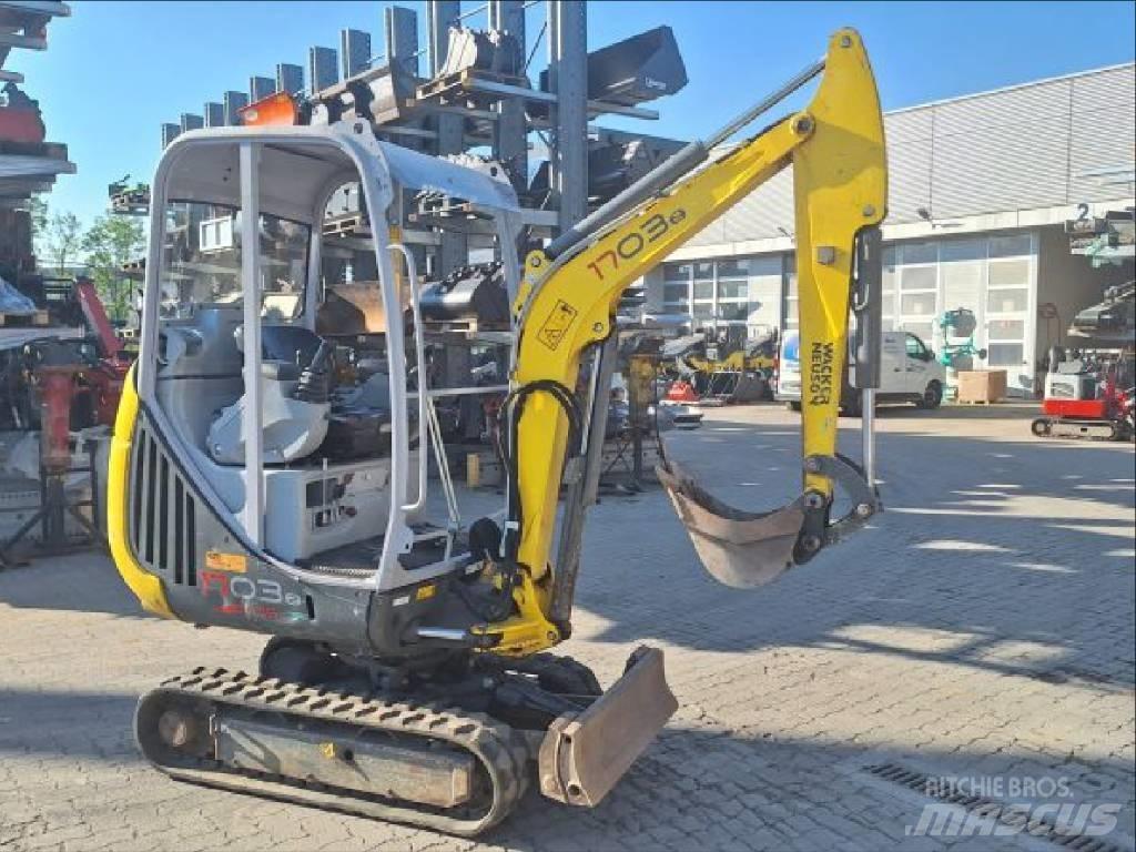 Wacker Neuson 1703-2 Mini ekskavatörler, 7 tona dek