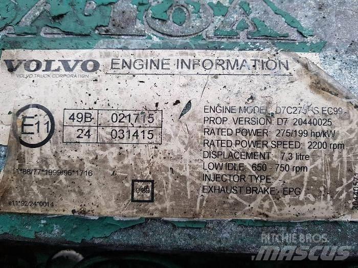  Engines D7C Diger aksam