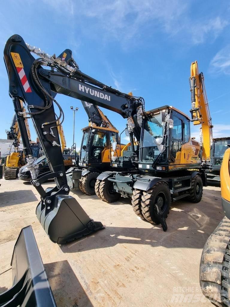 Hyundai HW140A Lastik tekerli ekskavatörler