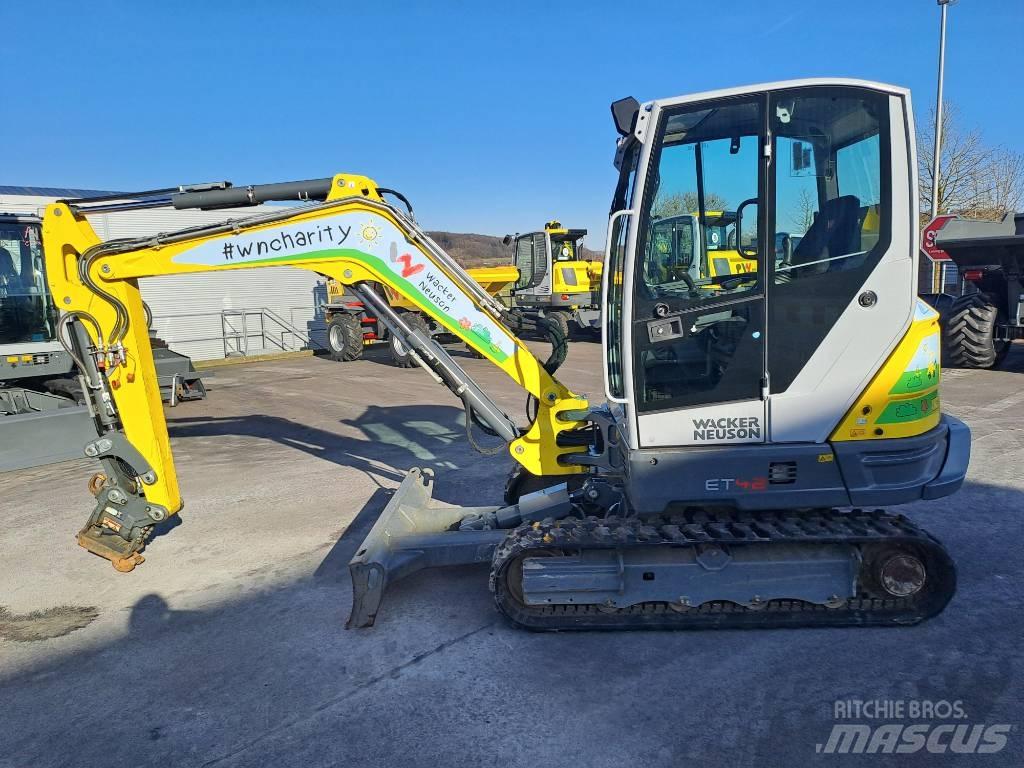 Wacker Neuson ET42 Paletli ekskavatörler