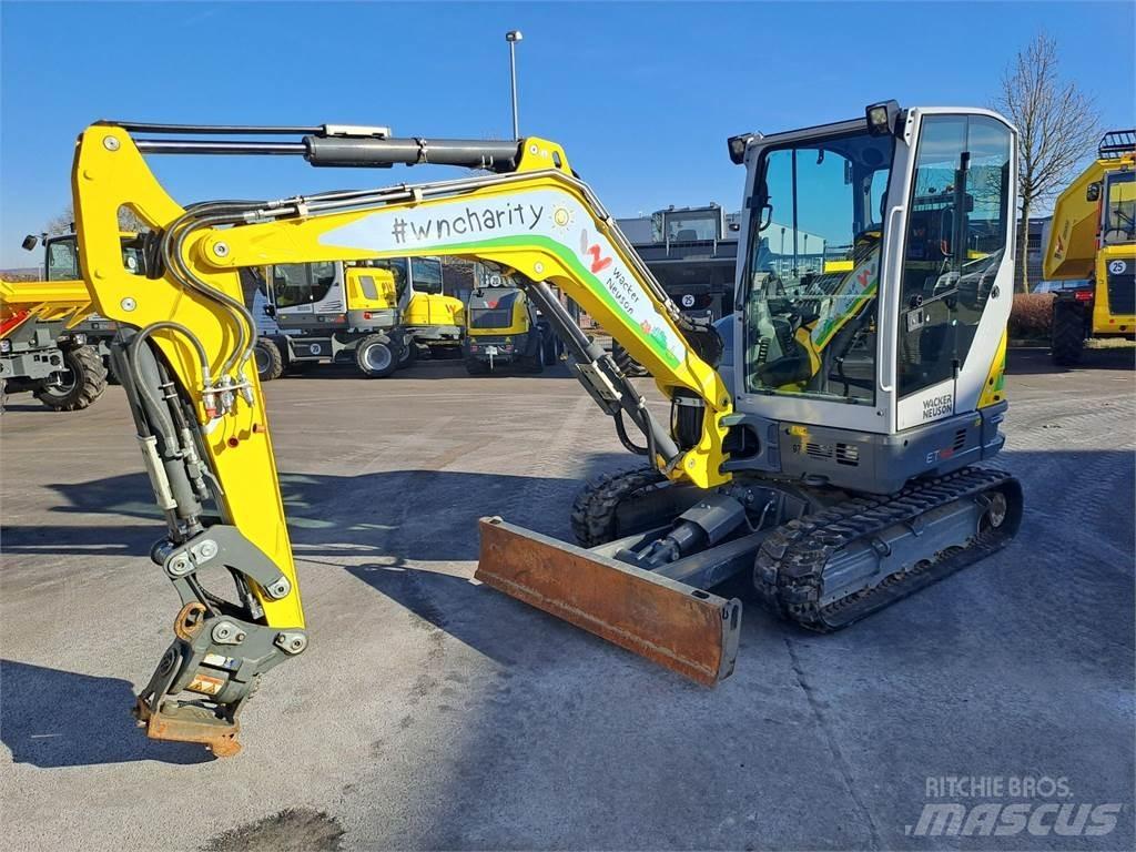 Wacker Neuson ET42 Paletli ekskavatörler
