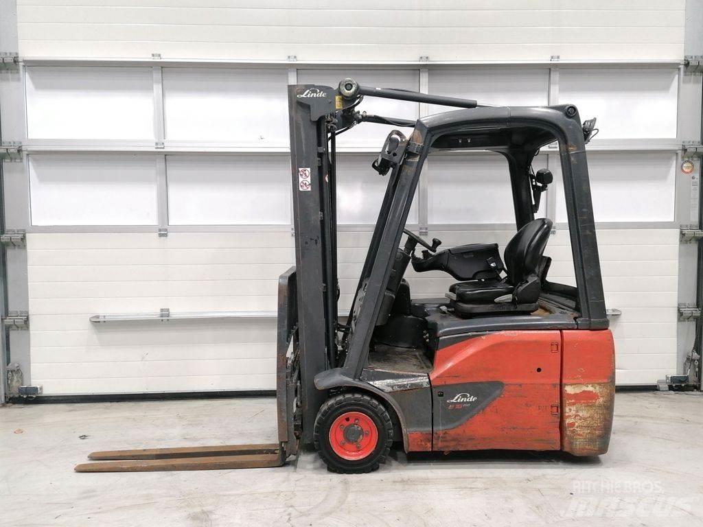 Linde E16C-02 Elektrikli forkliftler