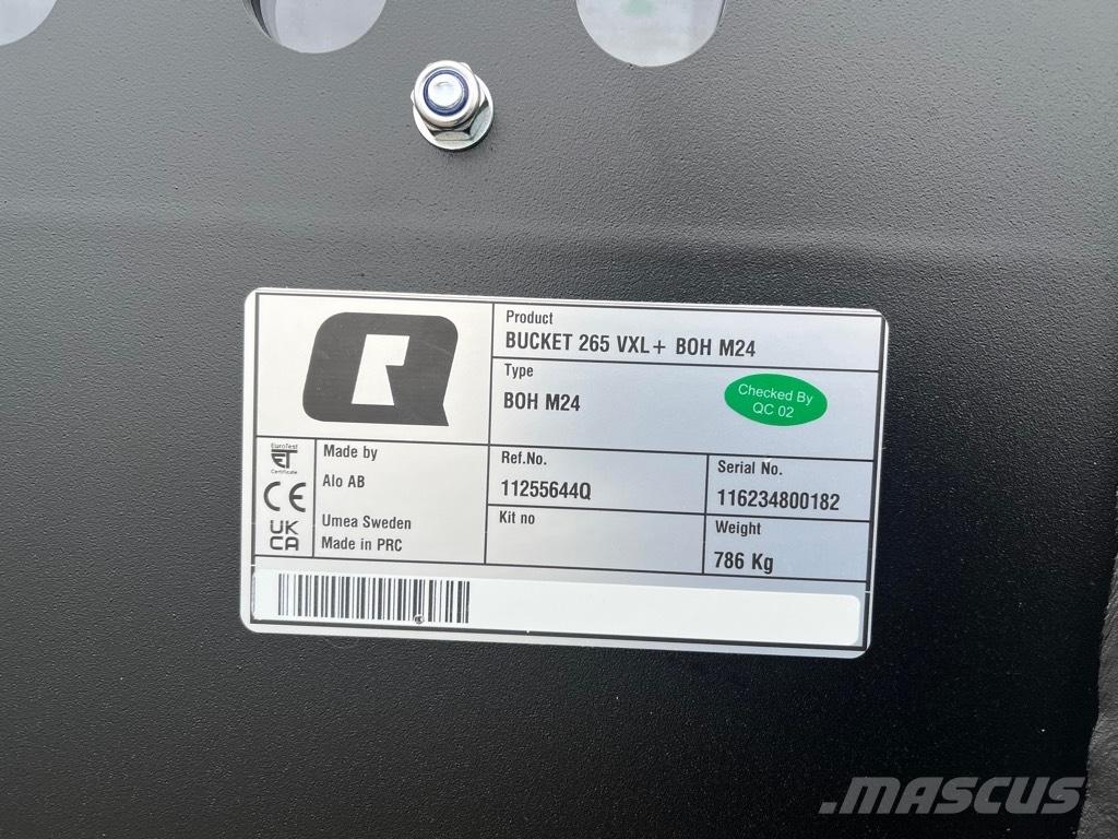 Ålö Kornskovl Ön yükleyici atasmanlar