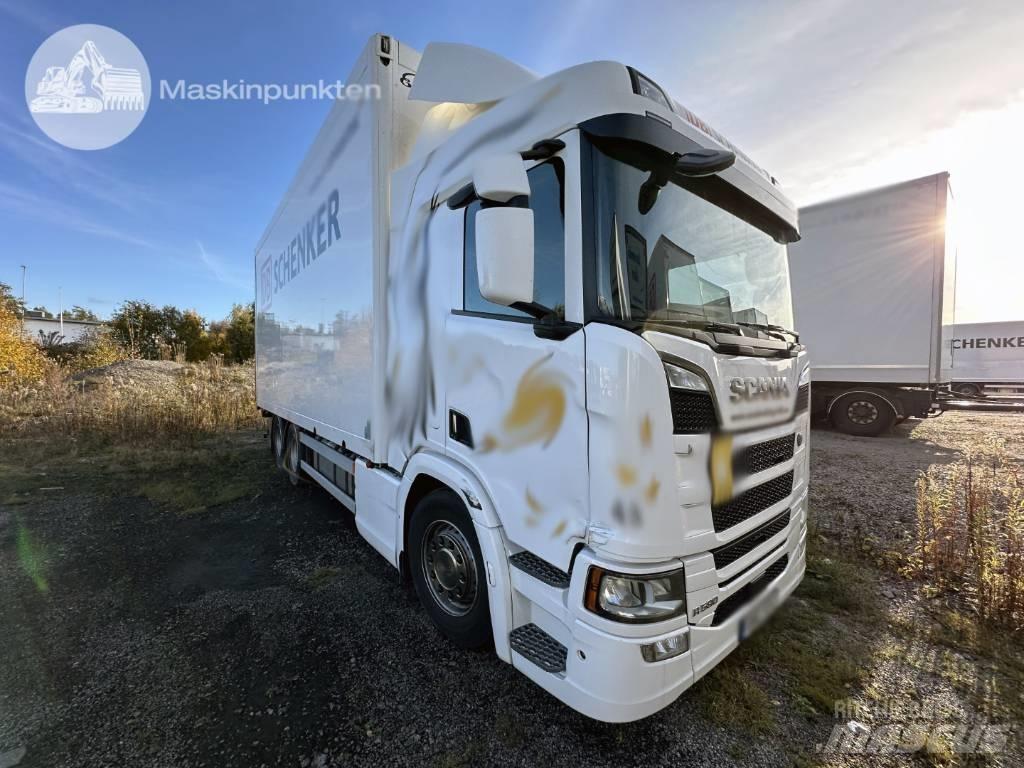 Scania R 580 Kapali kasa kamyonlar