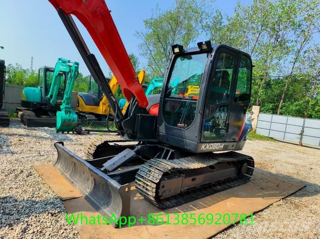 Kubota KX 080 Mini ekskavatörler, 7 tona dek