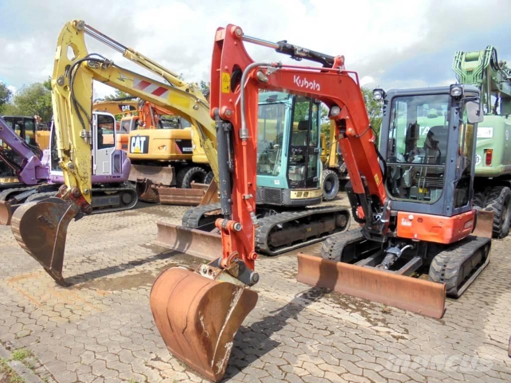 Kubota U 36-4 Mini ekskavatörler, 7 tona dek