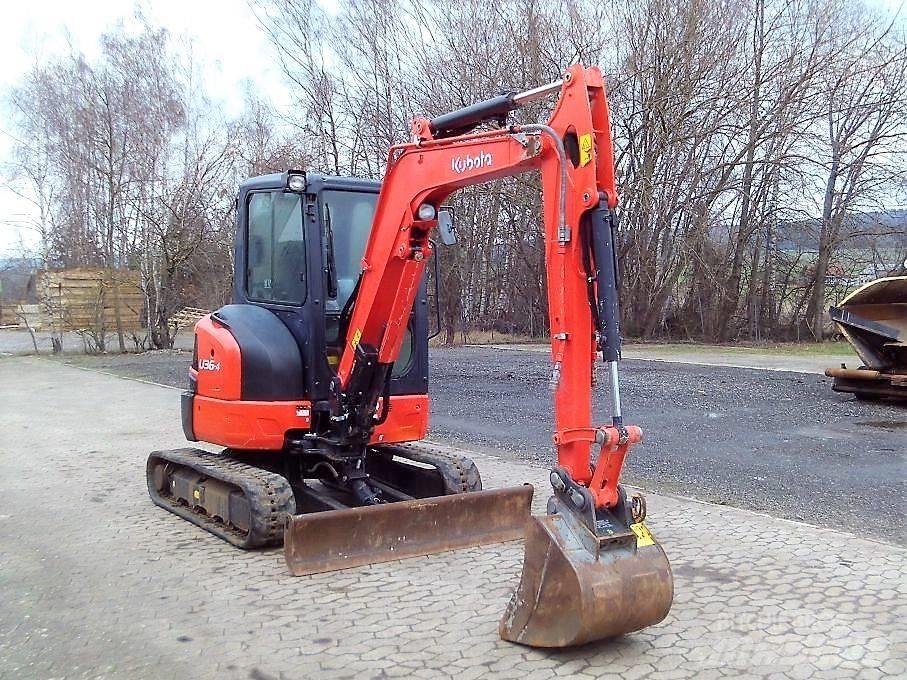 Kubota U 36-4 Mini ekskavatörler, 7 tona dek