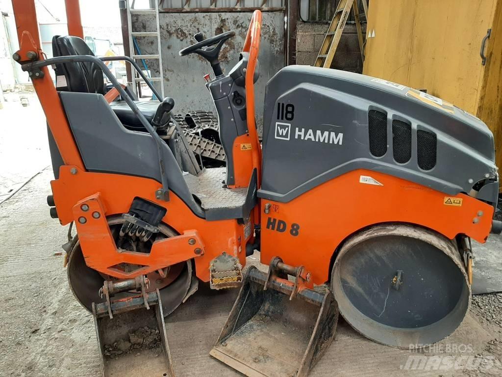 Hamm HD 8 VV Çift tamburlu silindirler