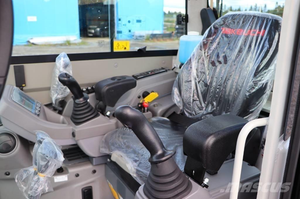 Takeuchi TB325R Mini ekskavatörler, 7 tona dek
