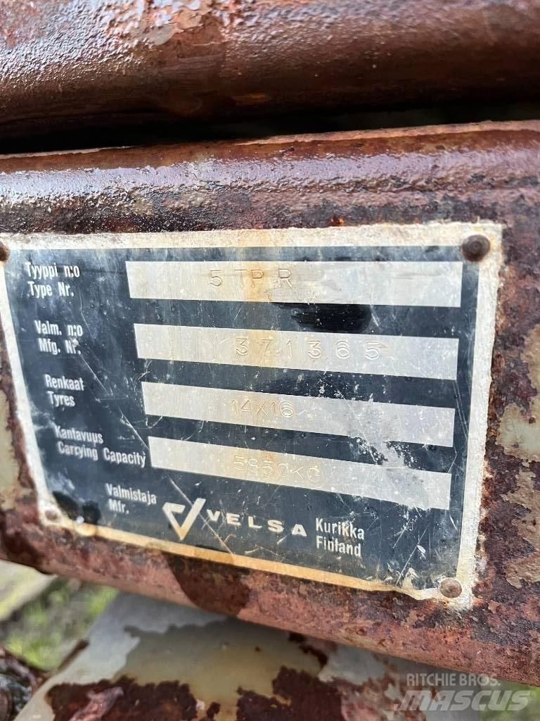 Velsa 5 Ton Hububat/Silaj Römorkları