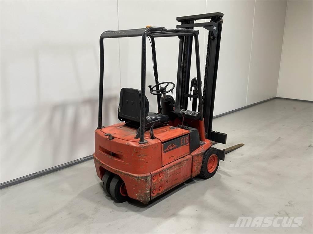 Linde E12 Elektrikli forkliftler