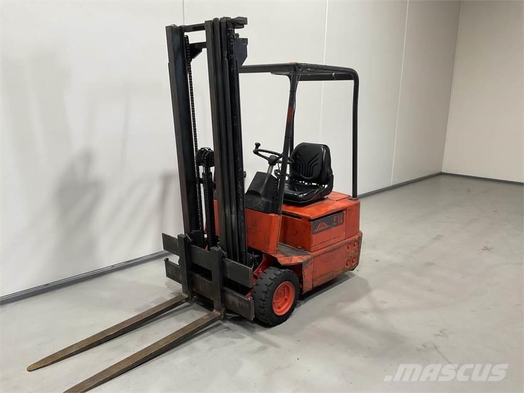 Linde E12 Elektrikli forkliftler