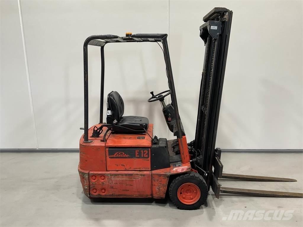 Linde E12 Elektrikli forkliftler