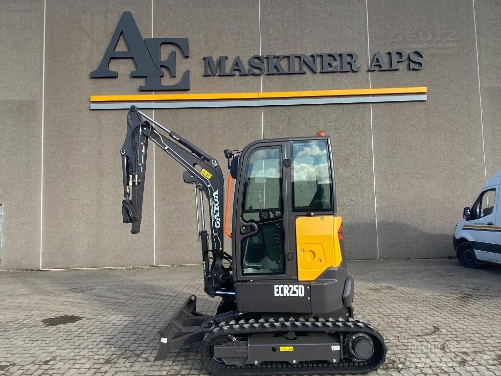 Volvo ECR 25 D Mini ekskavatörler, 7 tona dek