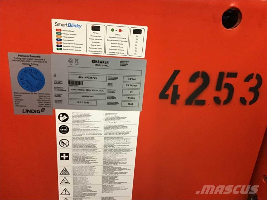 Linde EG16H Elektrikli forkliftler