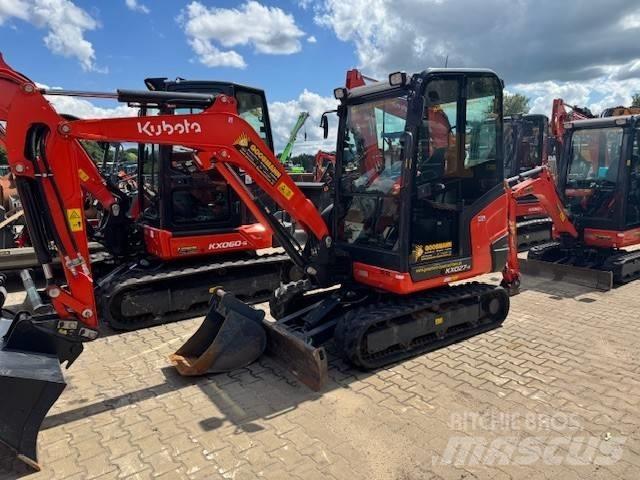 Kubota KX 027-4 Mini ekskavatörler, 7 tona dek