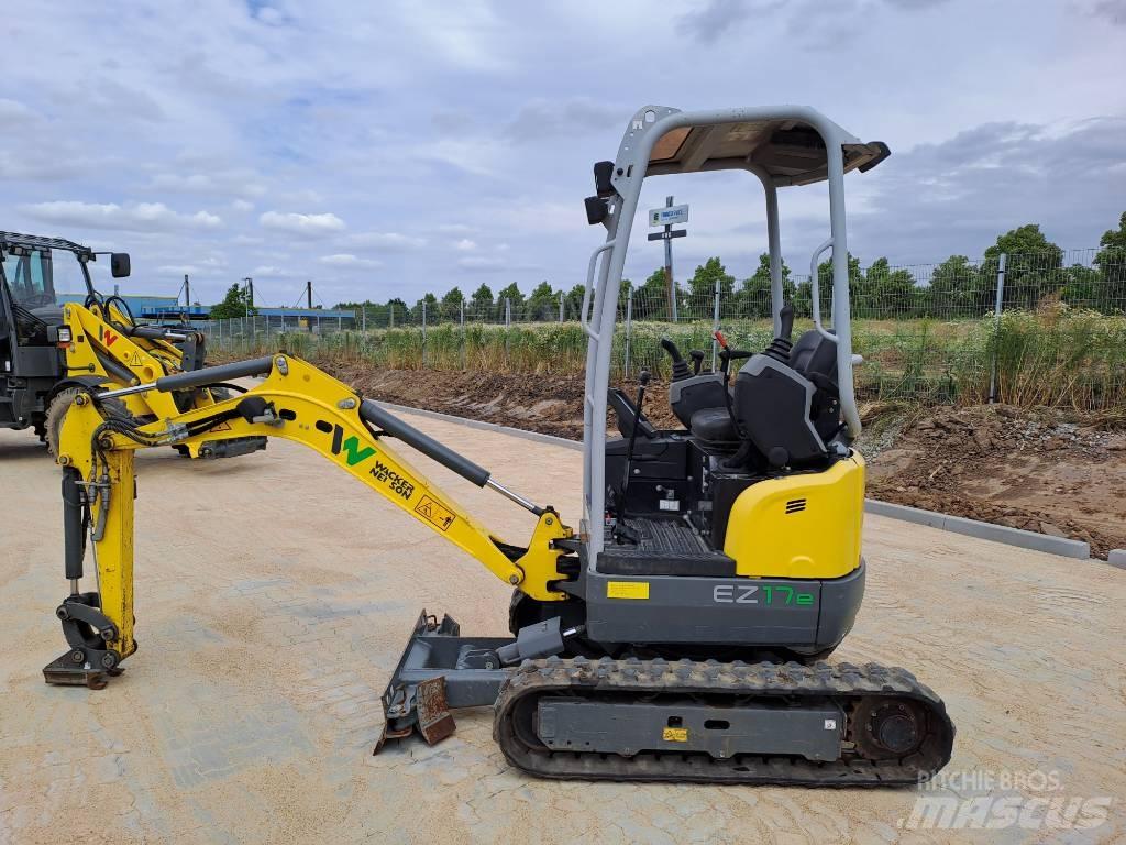 Wacker Neuson EZ17e Paletli ekskavatörler