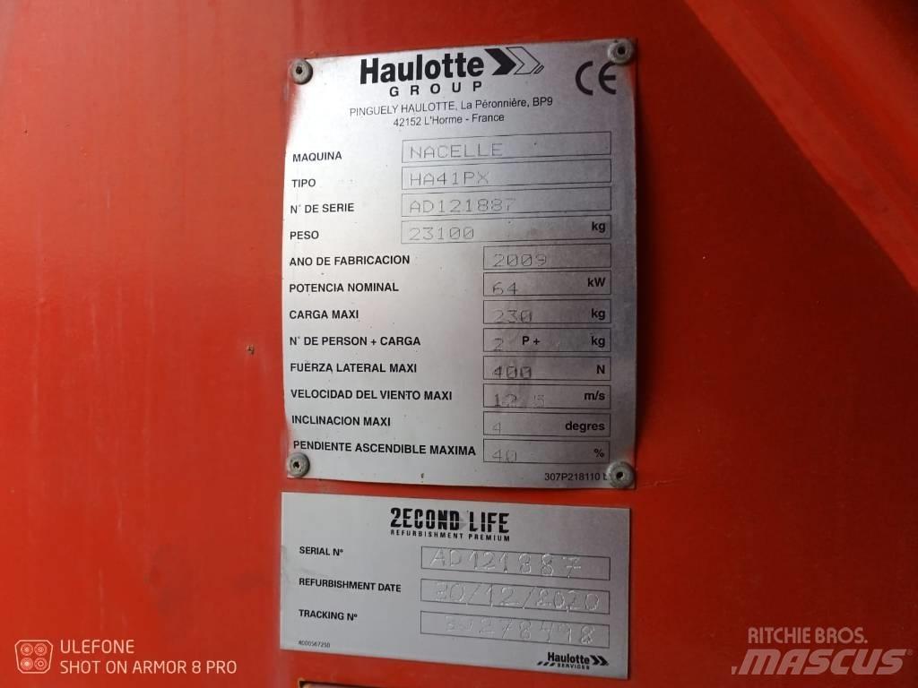 Haulotte HA 41 PX Körüklü personel platformları