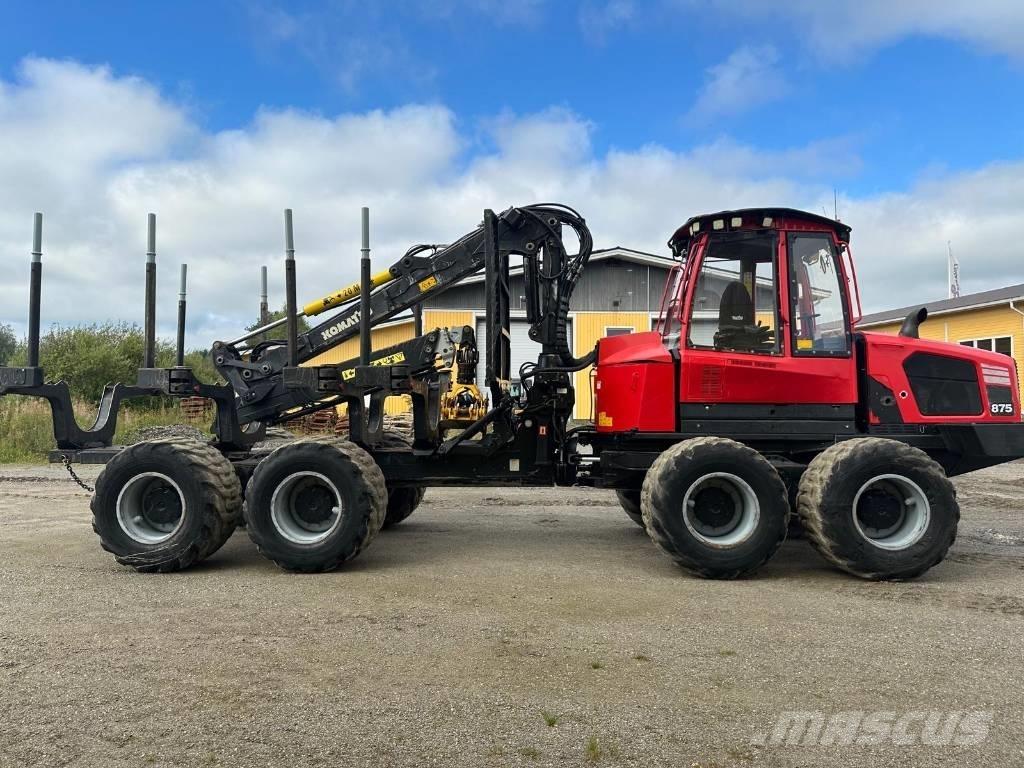 Komatsu 875 Tomruk yükleyici traktörler